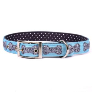 Radiance Blue Uptown Dog Collar